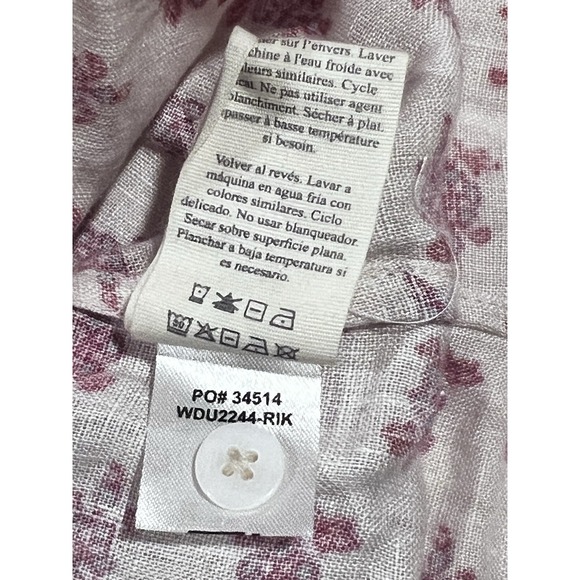 Faherty Women's Dress Xs 100% Linen NWT Msrp $ 298.00 - Picture 12 of 12